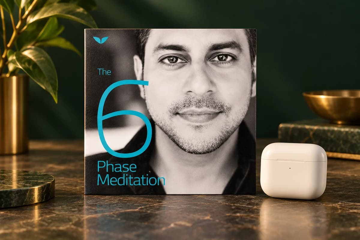 Illustrative The 6 Phase Guided Meditation media mockup