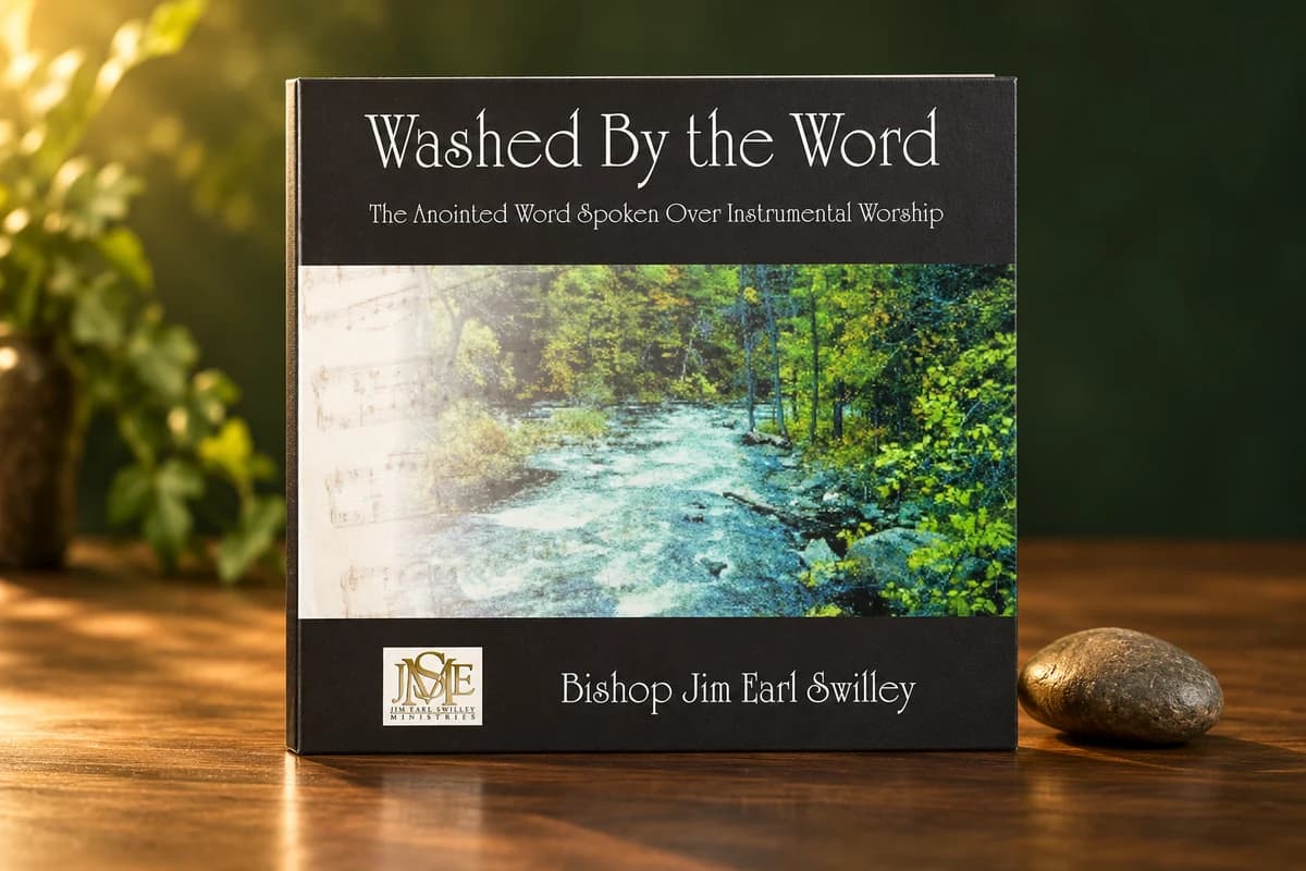 Illustrative Washed by the Word (Live) media mockup